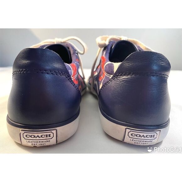 COPY - Coach Barrett Casual Sneakers Shoes Women’s Canvas Sig C Size 6M. Front … - Picture 3 of 8
